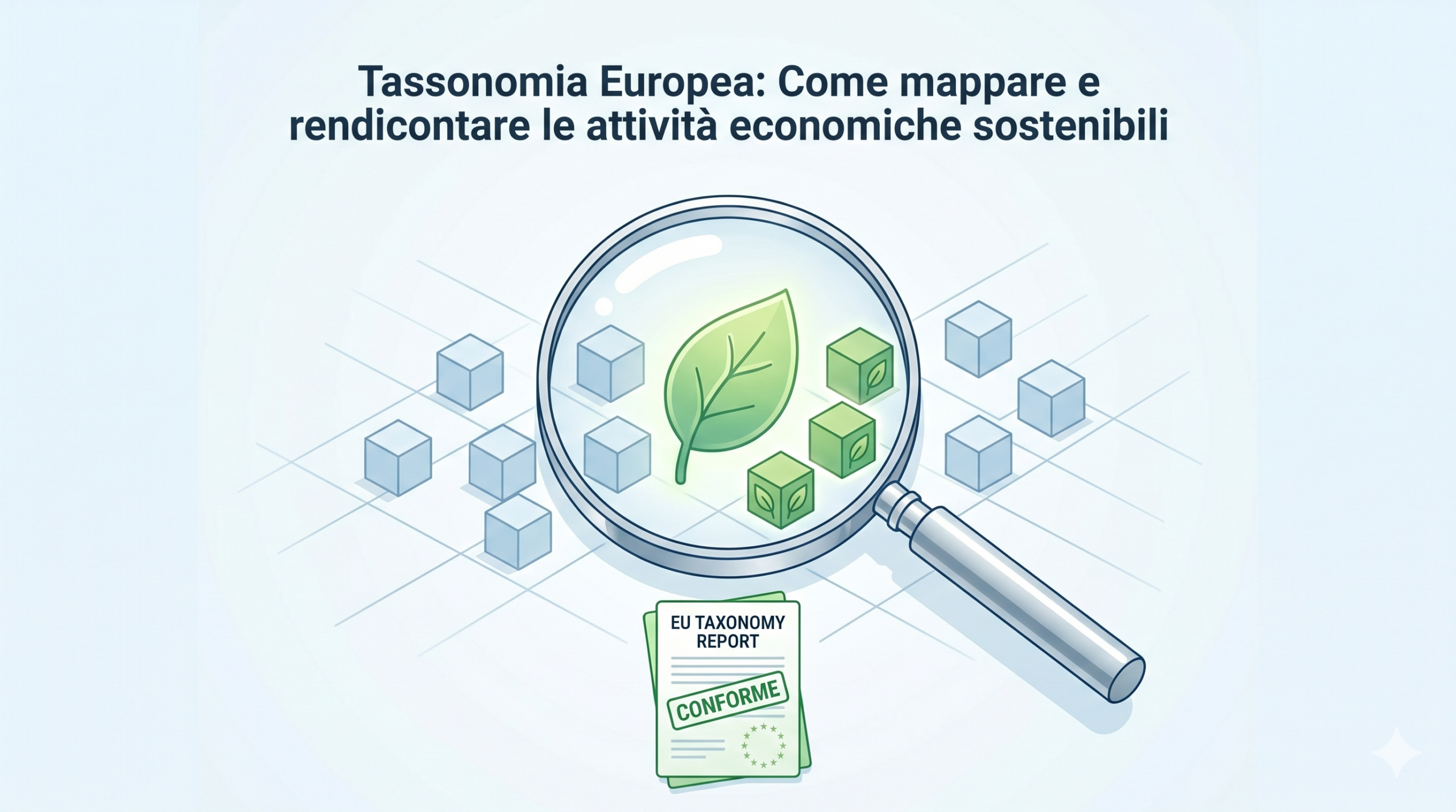Tassonomia Europea: Come mappare e rendicontare le attività economiche sostenibili